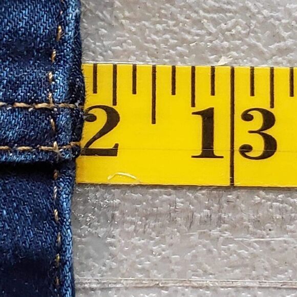 NYDJ Jeans Women's Size 16 Blue Dark Wash Lift Tuck Barbara Bootcut Stretch - Picture 10 of 12